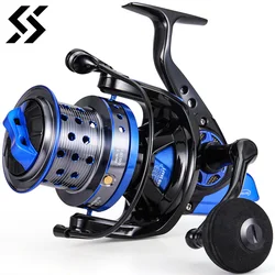 Carrete de spinning Sougayilang 10000 – Todo metal para mar
