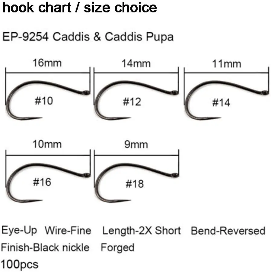 Caddis fly hook 9254