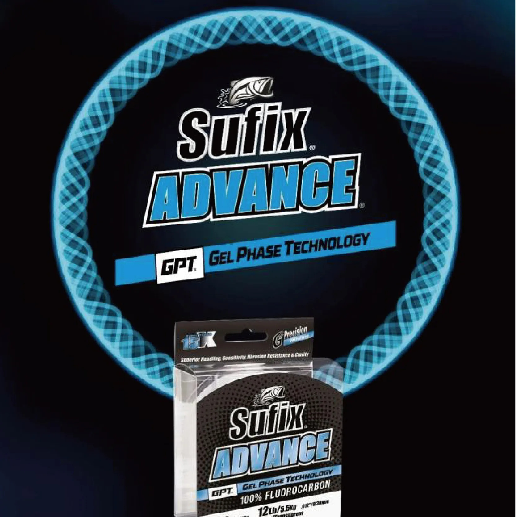 SUFIX Shuttle Flyer ADVANCE FC Pioneer, línea de carbono de 91m, fluoruro de carbono líder en carretera, pesca en el mar para pescado mandarín, novedad - imagen 3