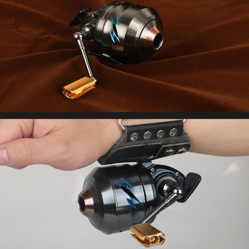 Carrete de pesca de Metal de alta calidad, accesorio de pesca profesional, al aire libre - imagen 4