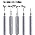 5pcs 5g sinkers