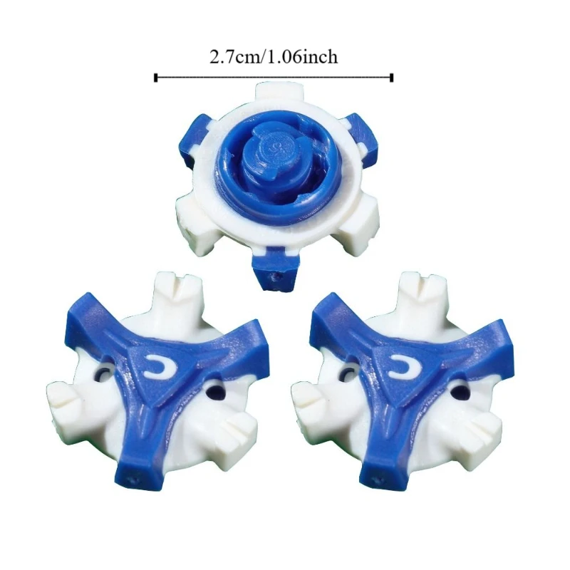 Ayuda para entrenamiento de Golf, tacos de repuesto de bloqueo rápido, alfileres para zapatos, alfileres para zapatos de Golf, accesorios para zapatos de Golf, picos - imagen 4