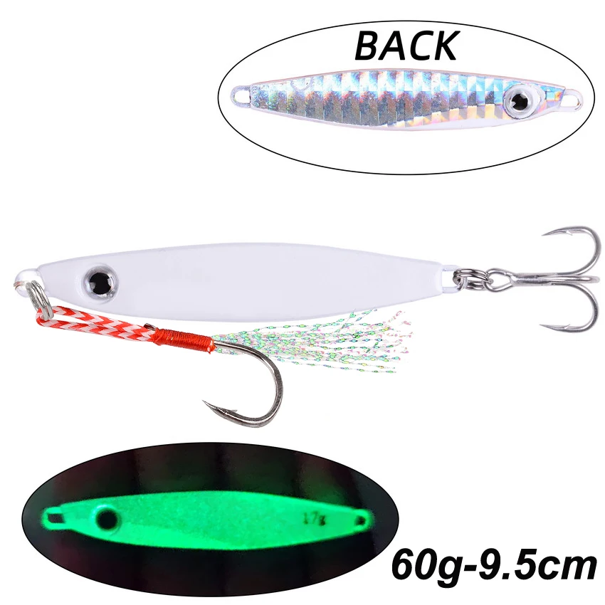 Señuelo Jigging de Metal para Lubina, Caballa y Pargo - imagen 5