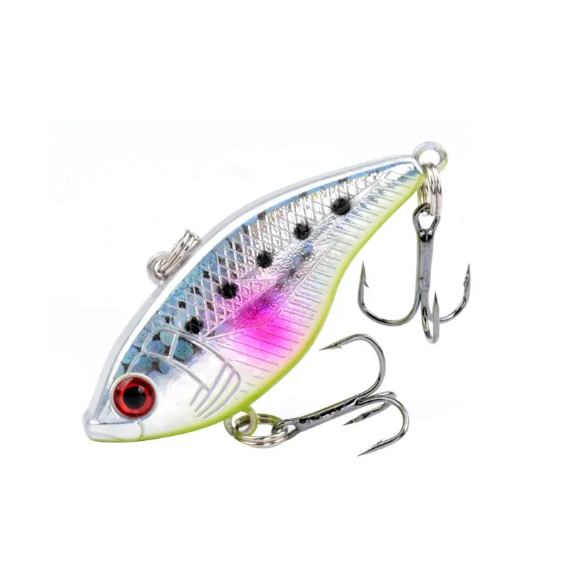 Cebo VIB vibratorio para pesca, bloque de plomo vibratorio, cebo de cuentas, equipo de pesca biónico láser, bambú Elopichthyoides, 5cm, 14g, nuevo - imagen 5