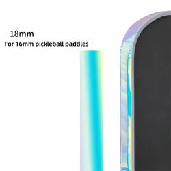 Cinta Protectora Luminosa para Borde de Raqueta de Pickleball con Efecto Láser, Absorción de Impactos, Anti-caídas y Anti-arañazos
