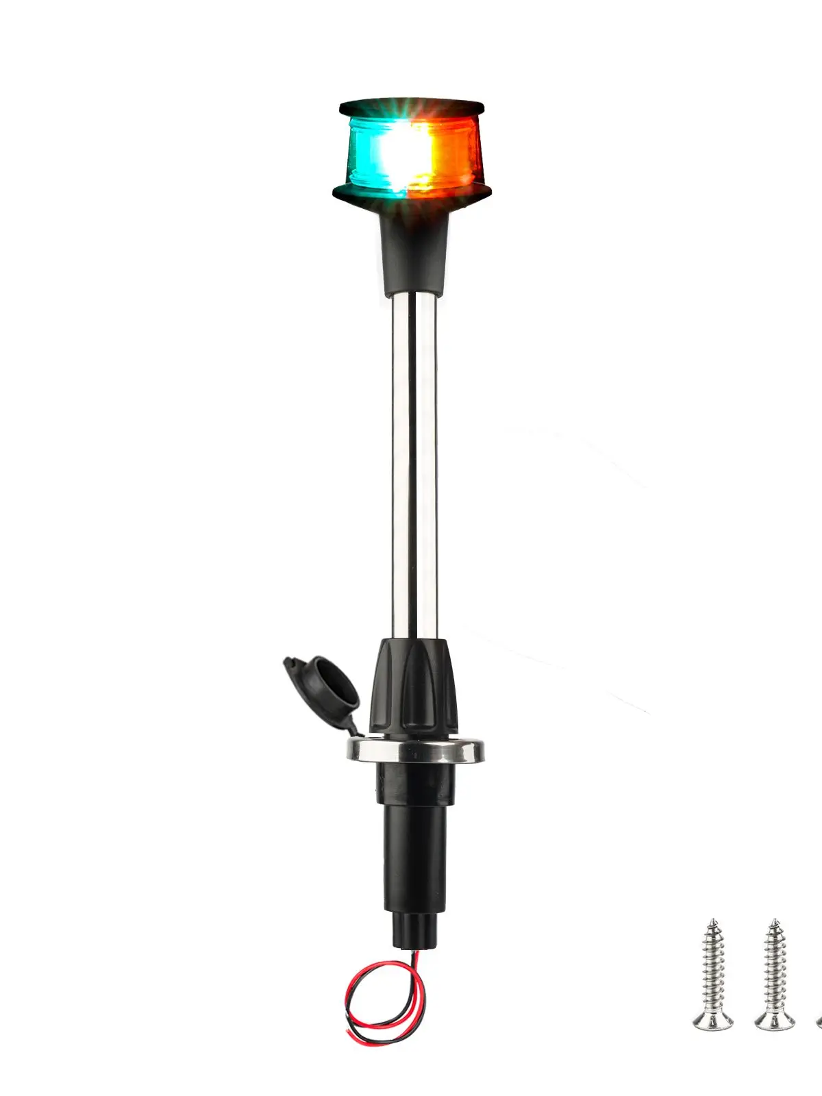 Luz de navegación LED bicolor rojo y verde para barco