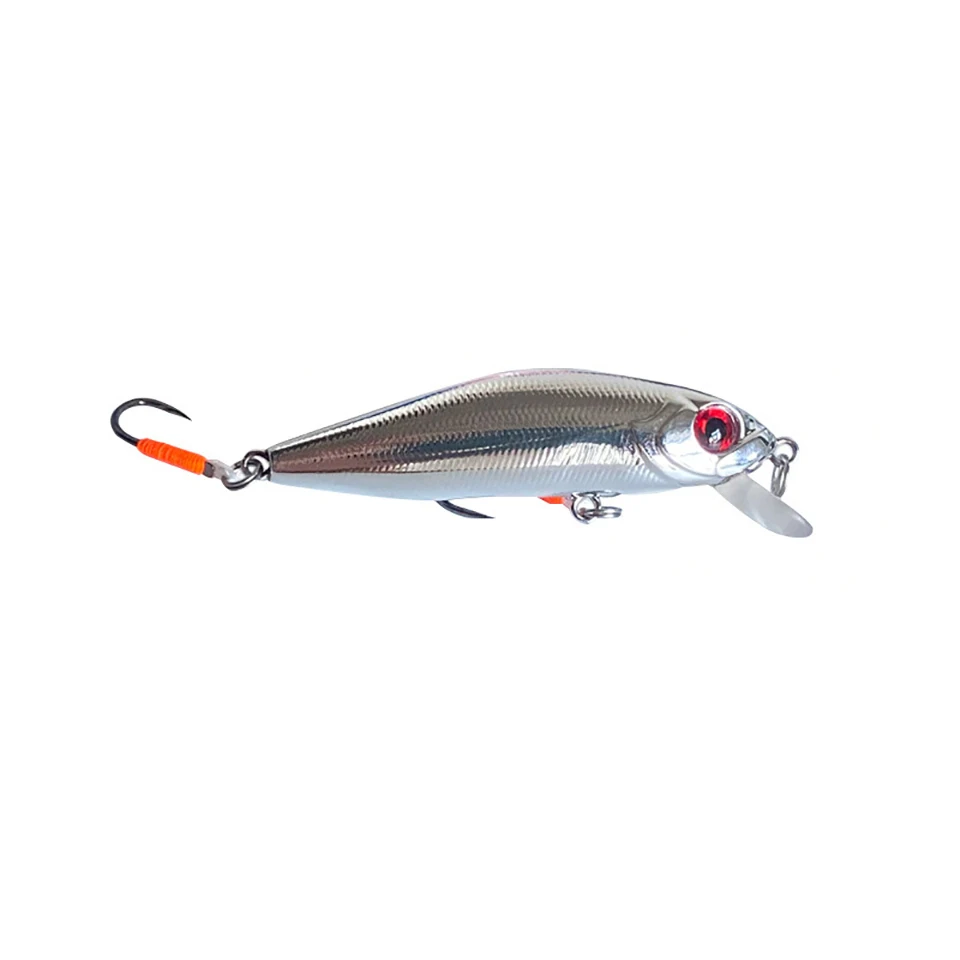 Señuelo de pececillo flotante de 1 piezas, 5g, 58mm, señuelo de pesca, Micro Creek, trucha, Crankbait, aparejos de pesca, cebo duro Artificial, río - imagen 5