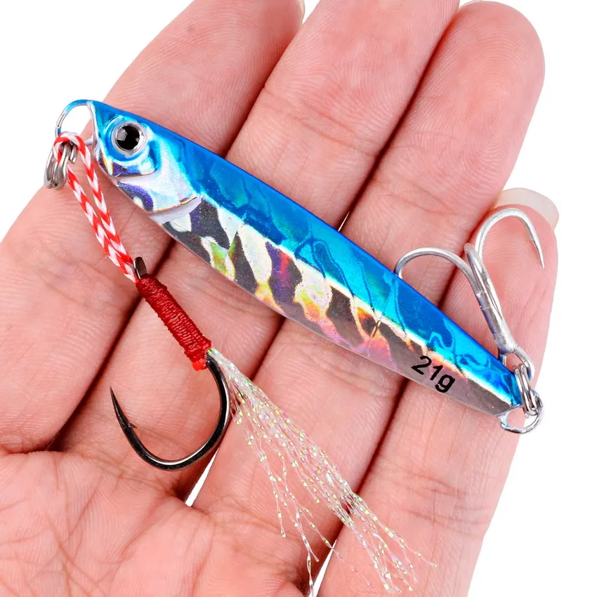 Jig metálico para pesca deportiva spinning y casting – Señuelos - imagen 4