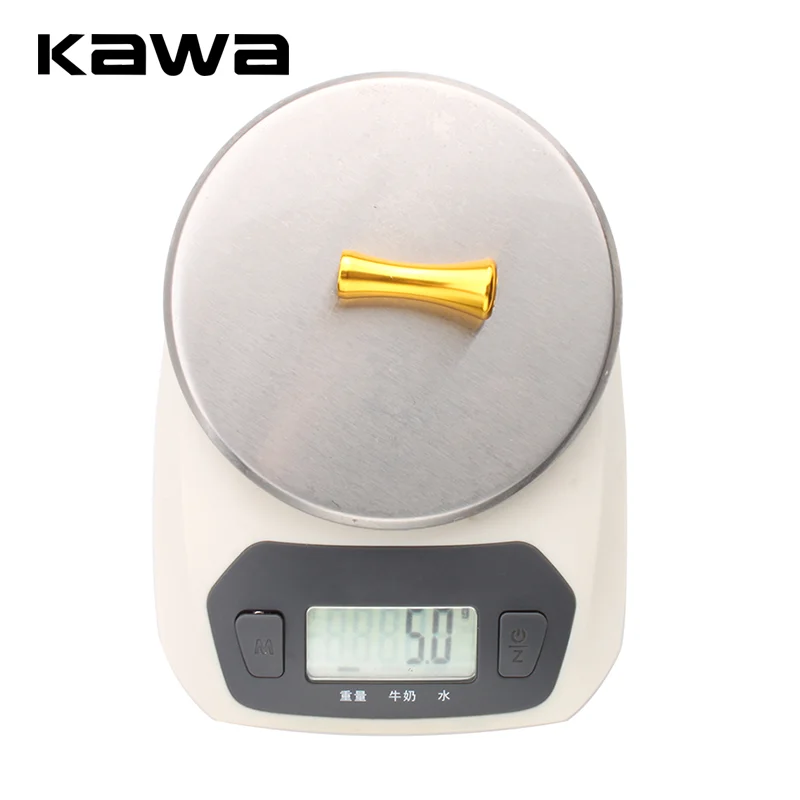 Kawa-perilla de carrete de pesca manual, accesorio de aleación de aluminio para carrete de pesca, mango DIY, peso de 5g por pieza, incluye rodamientos, 1 unidad - imagen 5