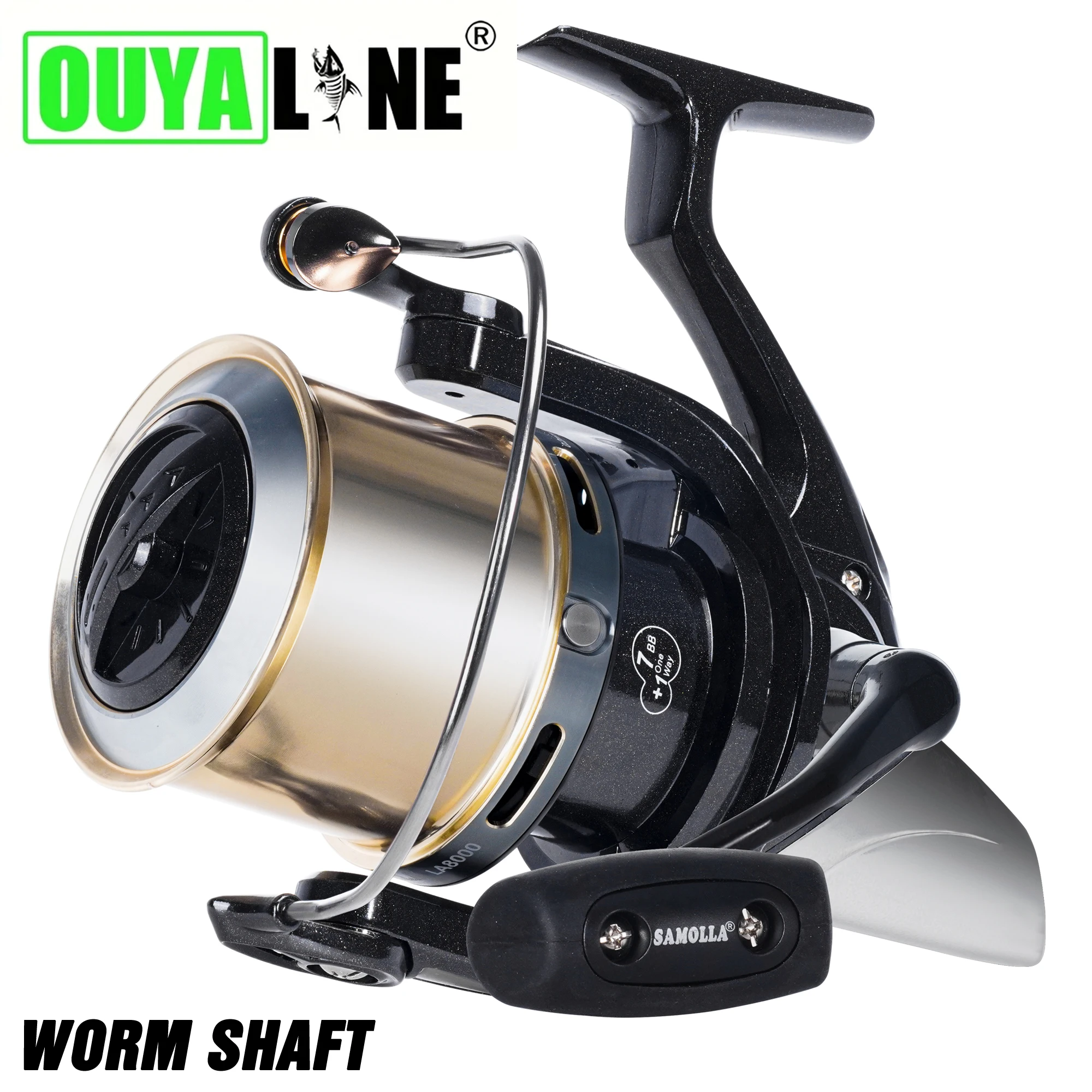 2025 nuevo carrete de pesca giratorio de alta velocidad 4,1: 1 20KG arrastre máximo barco de mar bobina de pescado Trolling Surf carrete de Metal grande carrete Peche