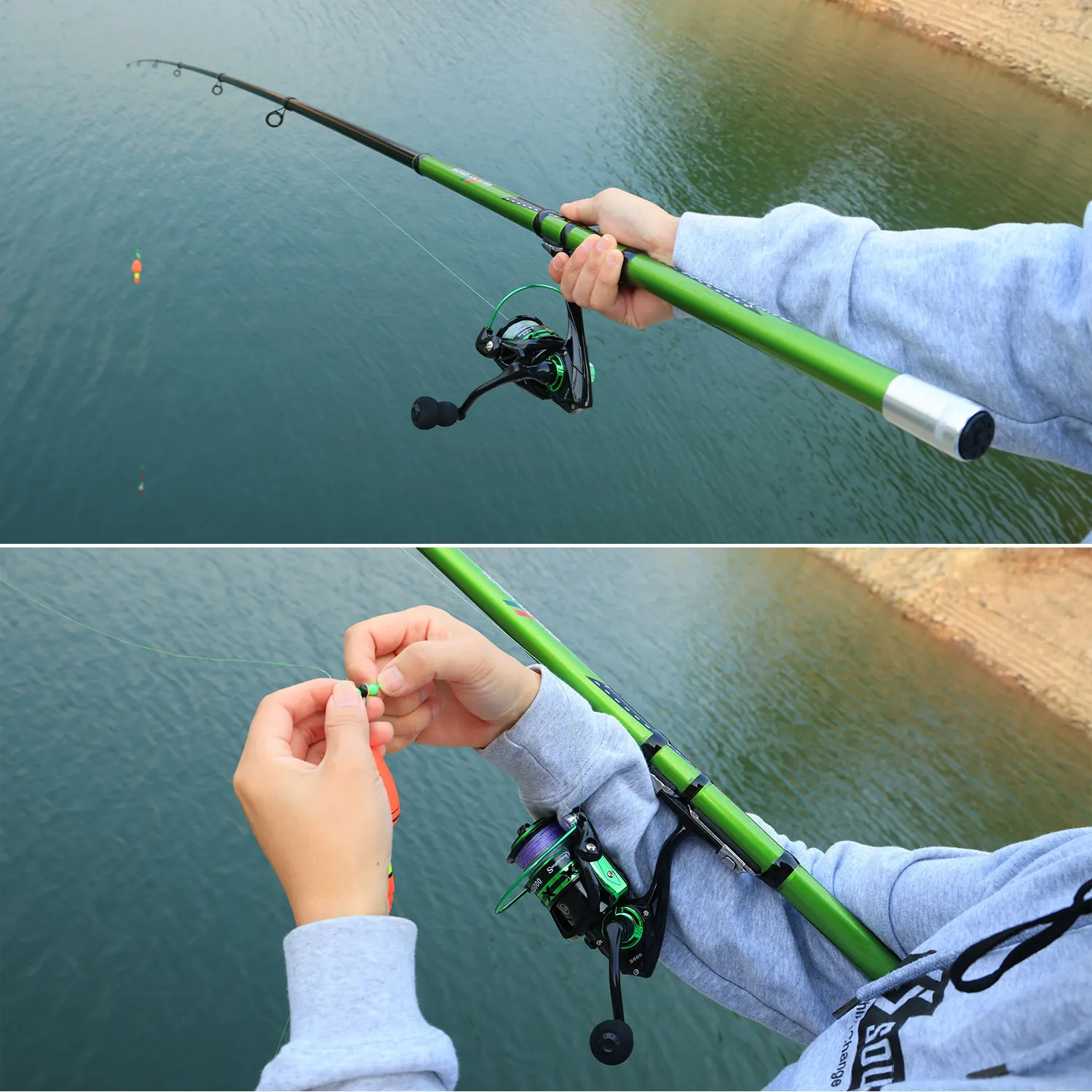 Sougayilang caña telescópica de carbono – pesca en roca 4.2m - imagen 5