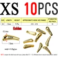10pcs Size XS Golden