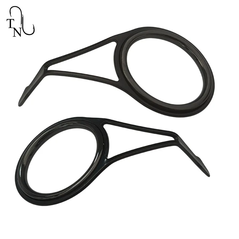 Guías de caña de pescar TN78 BOSLSG, anillo de cerámica SIC, reparación de acero inoxidable, componente de construcción de caña de pescar, accesorios de aparejos DIY