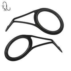Guías de caña de pescar TN78 BOSLSG, anillo de cerámica SIC, reparación de acero inoxidable, componente de construcción de caña de pescar, accesorios de aparejos DIY