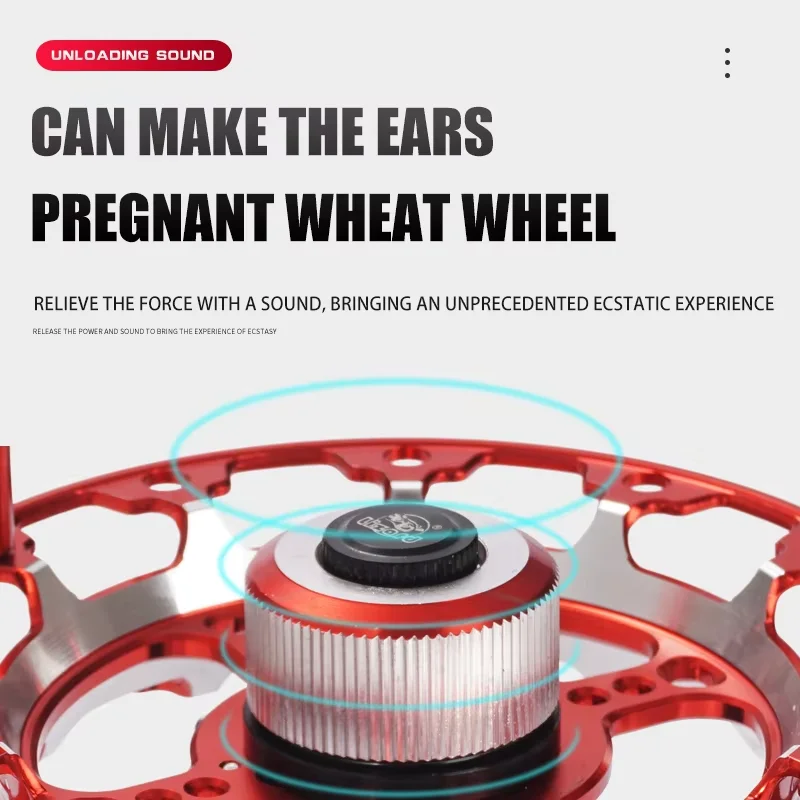 Carrete de balsa Lizard 3 Bearings La relación de velocidad 1:1 tiene cuerpo de aleación de aluminio con perilla de mango EVA - imagen 2