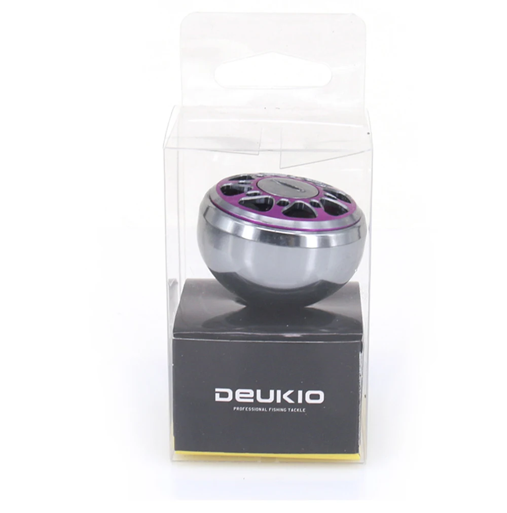 DEUKIO-mango de carrete de pesca de 38MM, perilla de modificación de Metal, piezas de repuesto, perilla de potencia de pesca para carrete Baitcast S/D/A - imagen 5