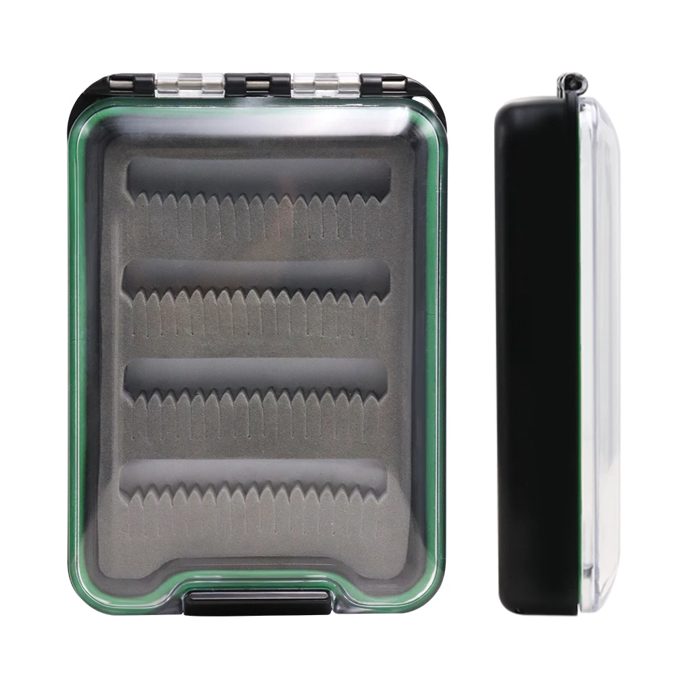 Caja de almacenamiento para señuelos con mosca ZYZHE, cordón antipérdida - imagen 4