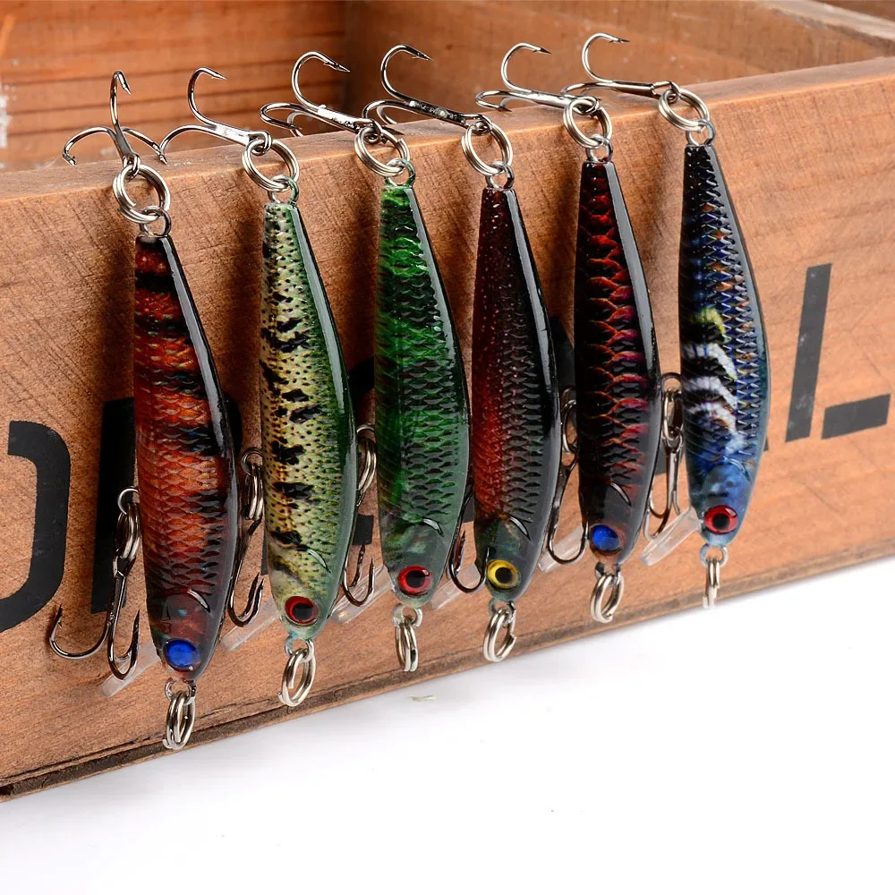 Señuelo de pesca sumergible, cebo falso de fundición superlarga, 2,5G/5,7 CM, Micro materia duro - imagen 3