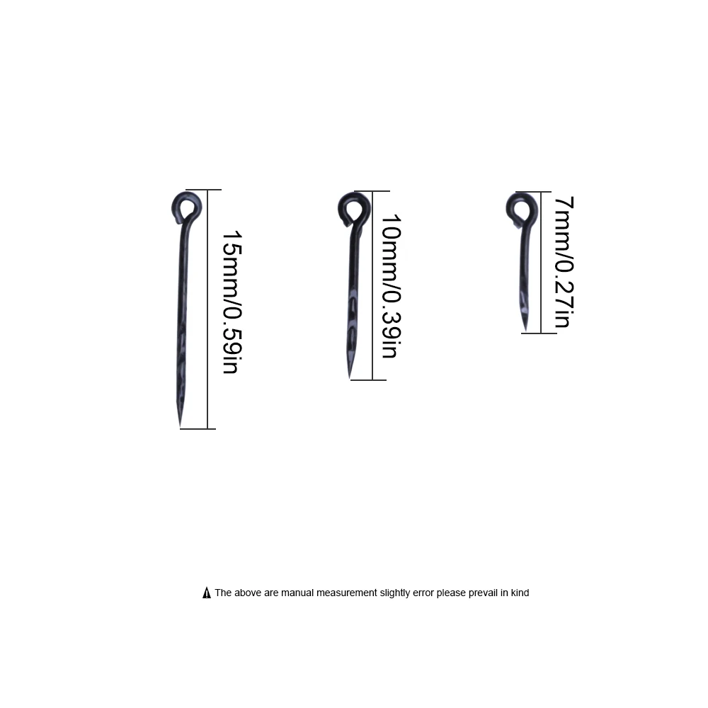 FTK-anzuelo de pesca de carpa, 10 piezas, cebo de Metal, Pitillos, pasador, Maggot, maíz, Ronnie, aparejo de pelo, alimentador de carpa, aparejos de pesca - imagen 4