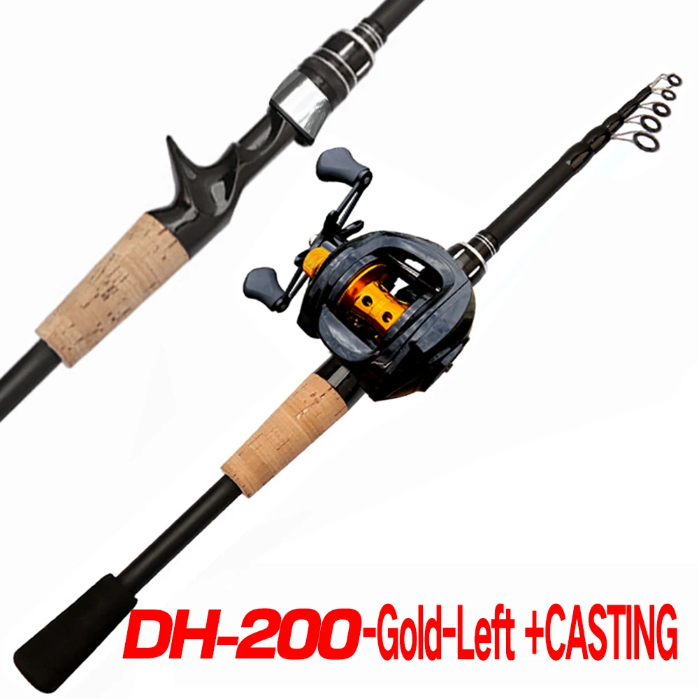 Cast Rod Reel-Left