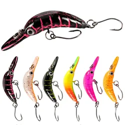 6 uds Micro gusano plástico cebo falso cebo duro Artificial señuelo biónico trucha Pike Bass accesorios de pesca