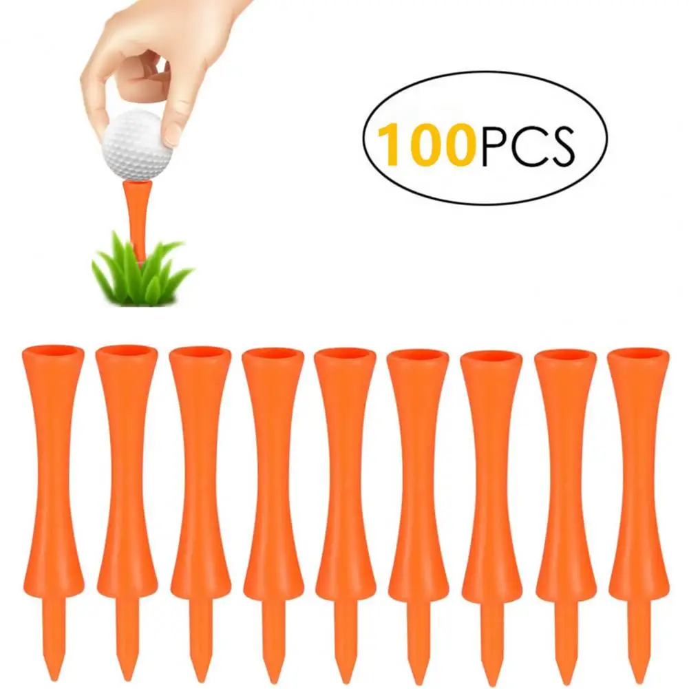 Dispositivos de golf naranjas resistentes al desgaste 70mm
