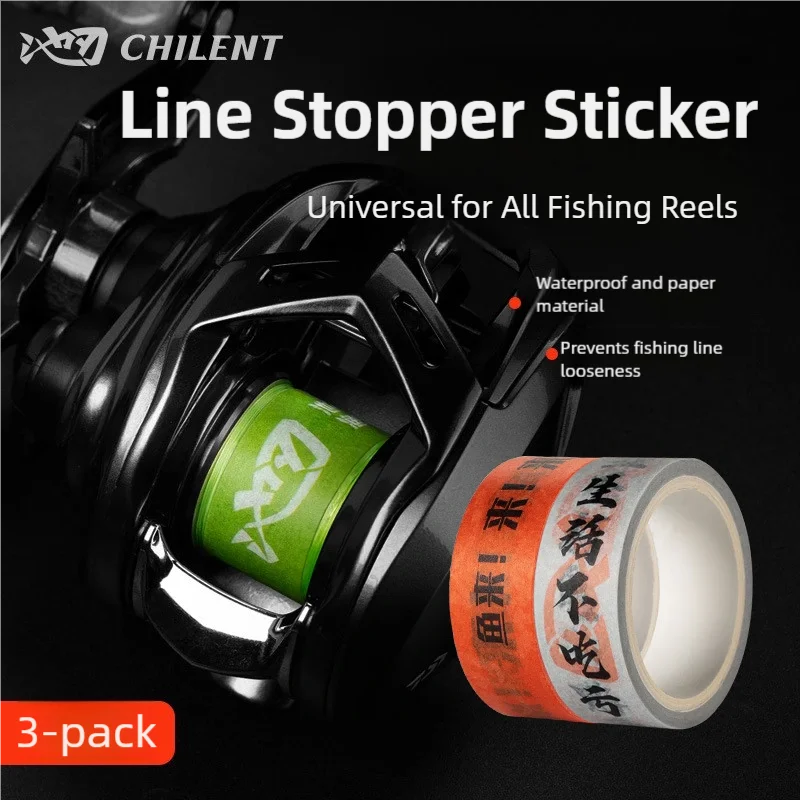 Pegatina tapón línea Waterwoof – Universal carretes pesca sin residuos - imagen 4