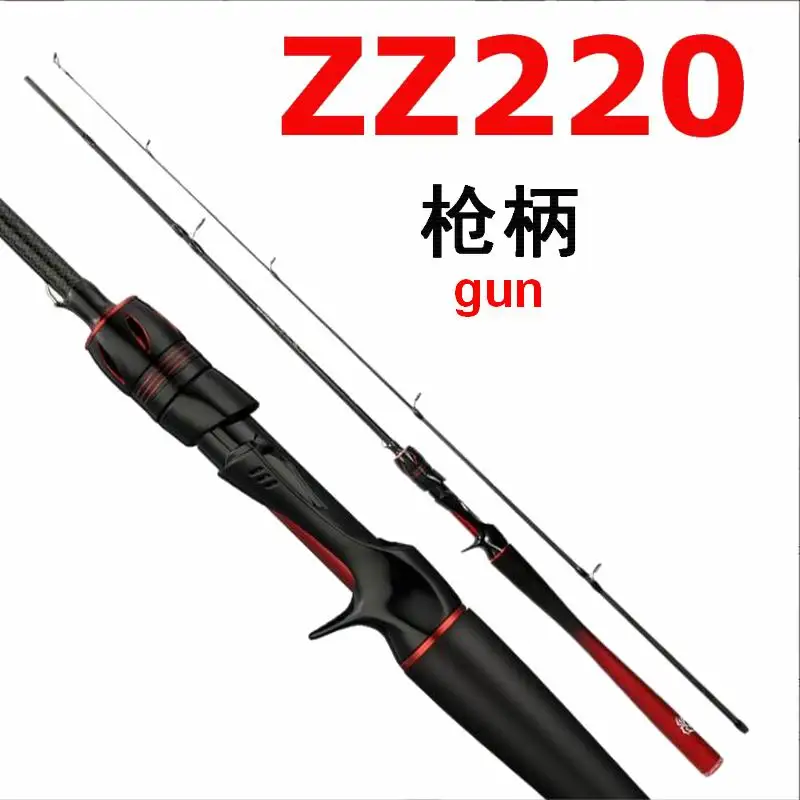 ZZ220 1,65 m 1,8 m 2,1 m 2,4 m rápido ML 1,8mm, puntas M 2,0mm 1 pieza cada señuelo giratorio caña de pescar fibra de carbono - imagen 4