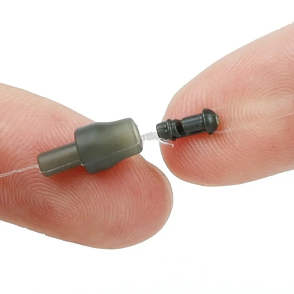 Conectores de alimentación de alta calidad, 10 piezas, herramienta de método conector, conjunto de equipo de pesca, cebos de silicona, soporte de línea de aparejo - imagen 2