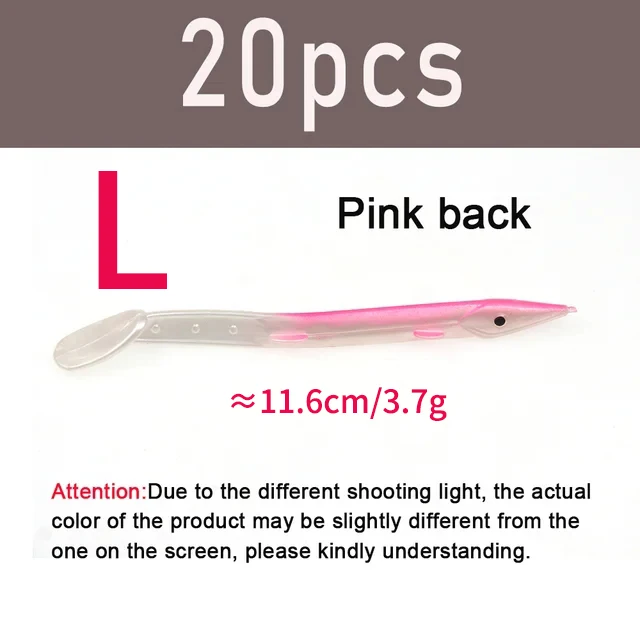 20pcs Pink back L