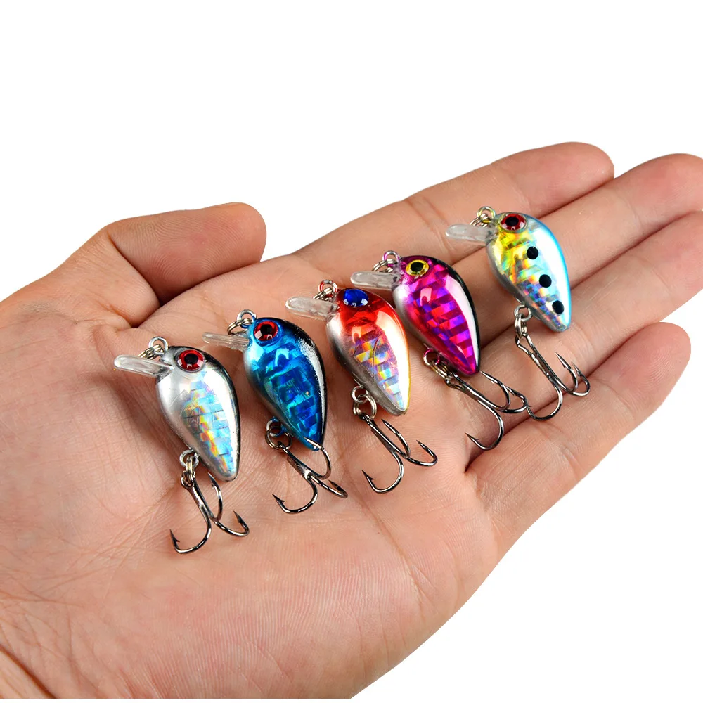Kit Mini Wobbler Crankbait para Trucha y Lubina – Señuelos Topwater - imagen 4