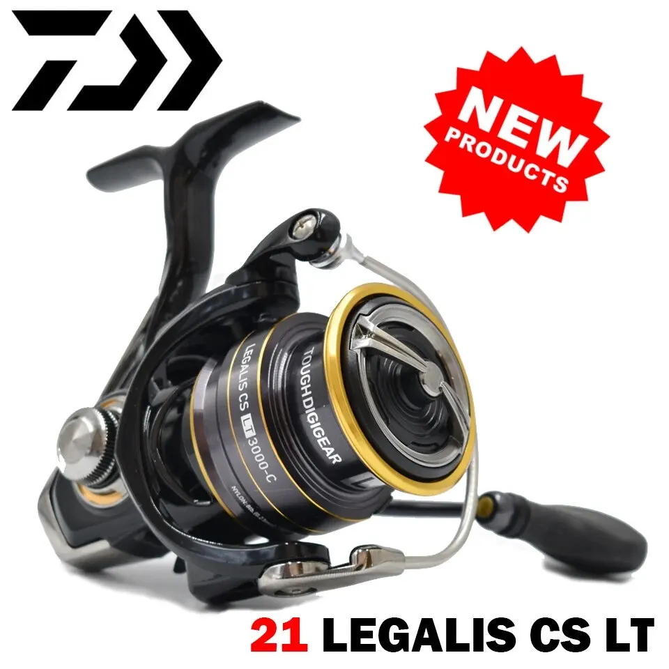 DAIWA-carrete de pesca LEGALIS CS LT, 2021/2000/3000C/4000C, cuerpo ligero 6 + 1BB, carrete de cola de LC-ABS, 5-12KG, Power Ultraleve185g-325g, 2500 - imagen 3
