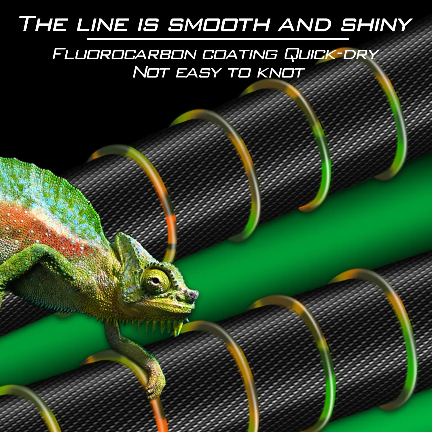 Experimente líneas de fluorocarbono suaves y brillantes para una mayor durabilidad y facilidad de uso