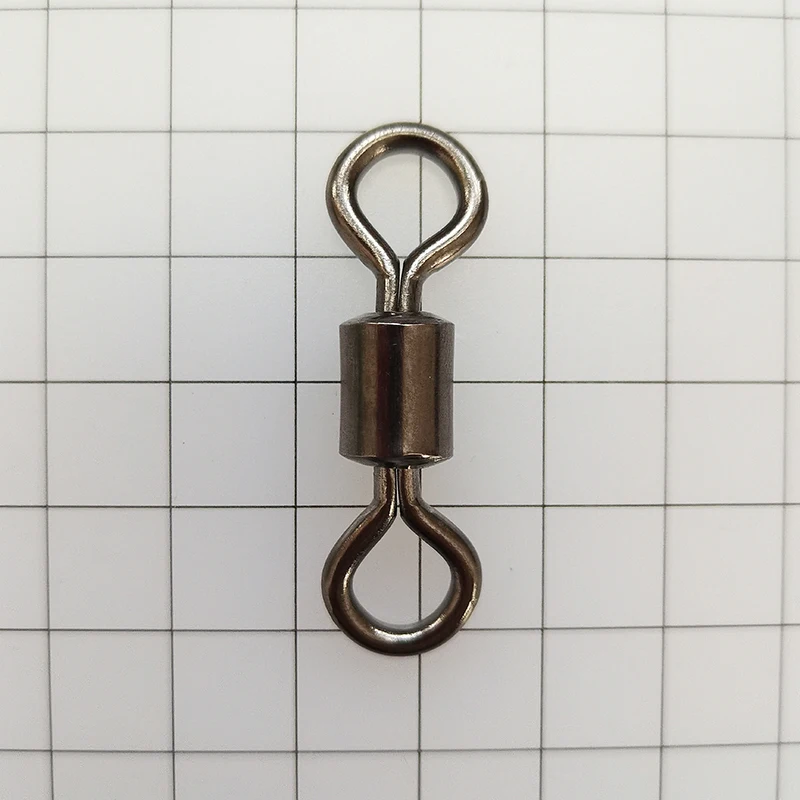 500/1000/2000/3000 piezas 1 # -14 # /1-0/2-0/3-0 rodamiento giratorio conector señuelo enlace cobre aparejos de pesca accesorios herramienta para peces - imagen 3