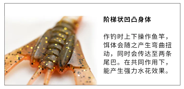 Keitech japonés 3,2 "hyper Spider potente falda de paraguas fino araña Texas Jig gancho de cabeza de plomo - imagen 5