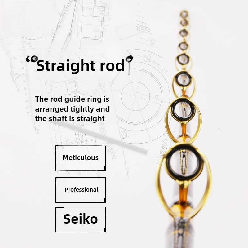 FUJI Super duro barco de aguas profundas carrete eléctrico Jigging caña cebo 1500-3000g alto carbono Deap océano caña de pescar 1,8 m2,1 m2,4 m2,7 m3 m - imagen 3