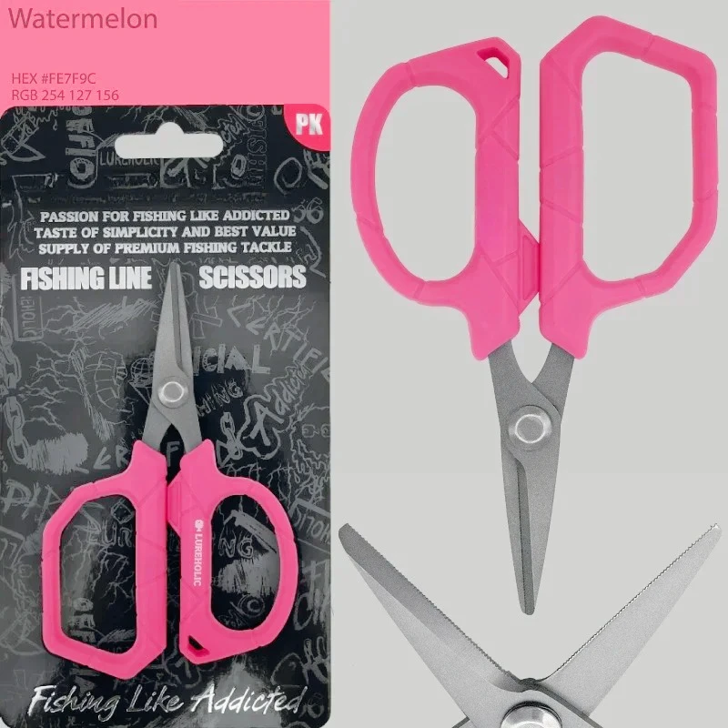 13,5 CM 37G pescado de fibra de vidrio de nailon tijeras usadas línea densa dentada pescado de acero inoxidable TPR Mini señuelo herramientas de pesca de corte libre - imagen 4