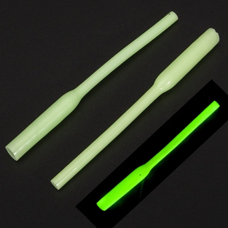 Accesorios de Pesca de piezas, tubo de Pesca nocturna, anzuelo de tubo luminoso, conector giratorio, manga, señuelo, cebo, Pesca de peces, 500 - imagen 2