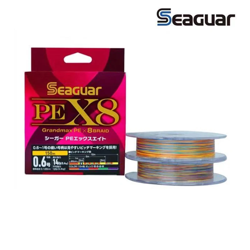Seaguar Pe Line X8 — Línea trenzada multicolor para barco - imagen 2