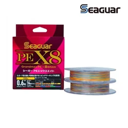 Seaguar sedal trenzado PE X8 – 8 hebras multicolor