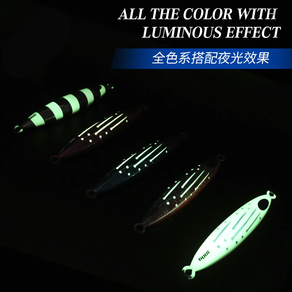 JIGGINGPRO 300g 400g plantilla lenta señuelo de pesca de aguas profundas plantilla de Metal agua salada cebo de caída lenta - imagen 5