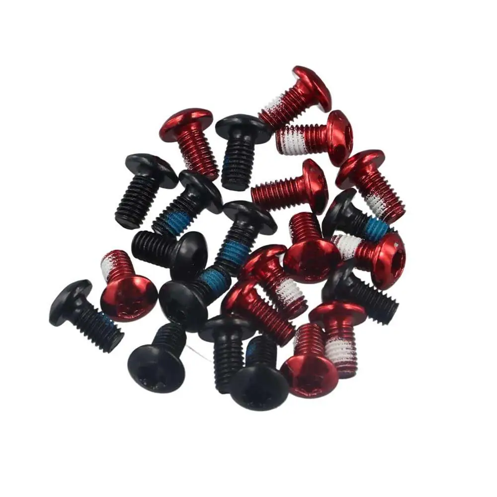 Rotor de freno de disco de bicicleta de acero, accesorios de ciclismo, tornillos de fijación T25, tornillos Torx, pernos Torx, M5 x 9mm - imagen 2