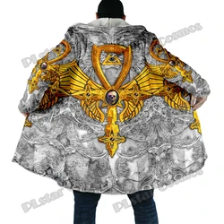 Chaqueta pesca invernal capucha lana – Estampado Egipcio – Unisex