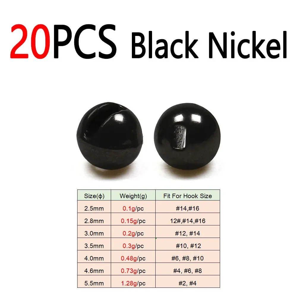 20pcs Black Nickel