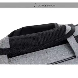 Bolso portátil 15,6 pulgadas nailon ejecutivo bandolera