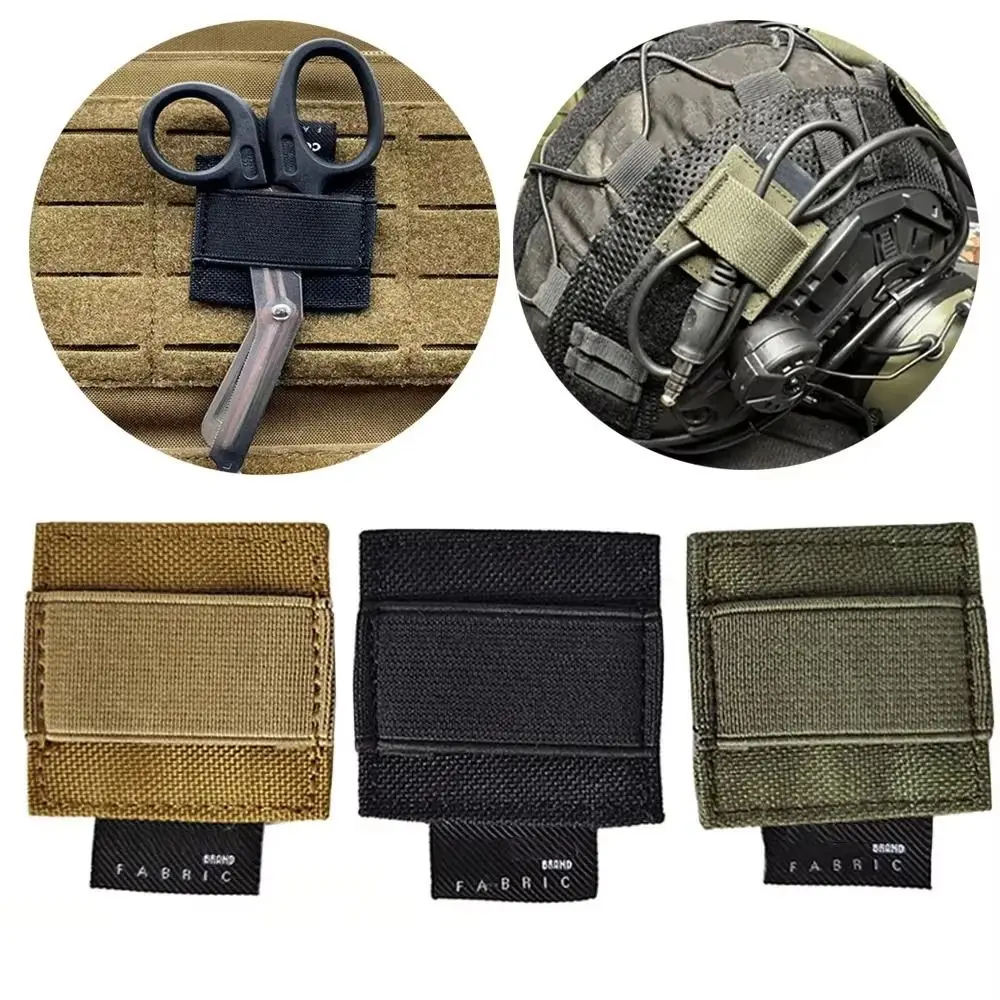 Clip organizador de cables para casco reutilizable, nailon con gancho y bucle, soporte elástico para auriculares, bridas duraderas y resistentes al desgaste