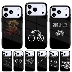Funda iPhone con diseño ciclista MTB resistente para modelos Pro y Max