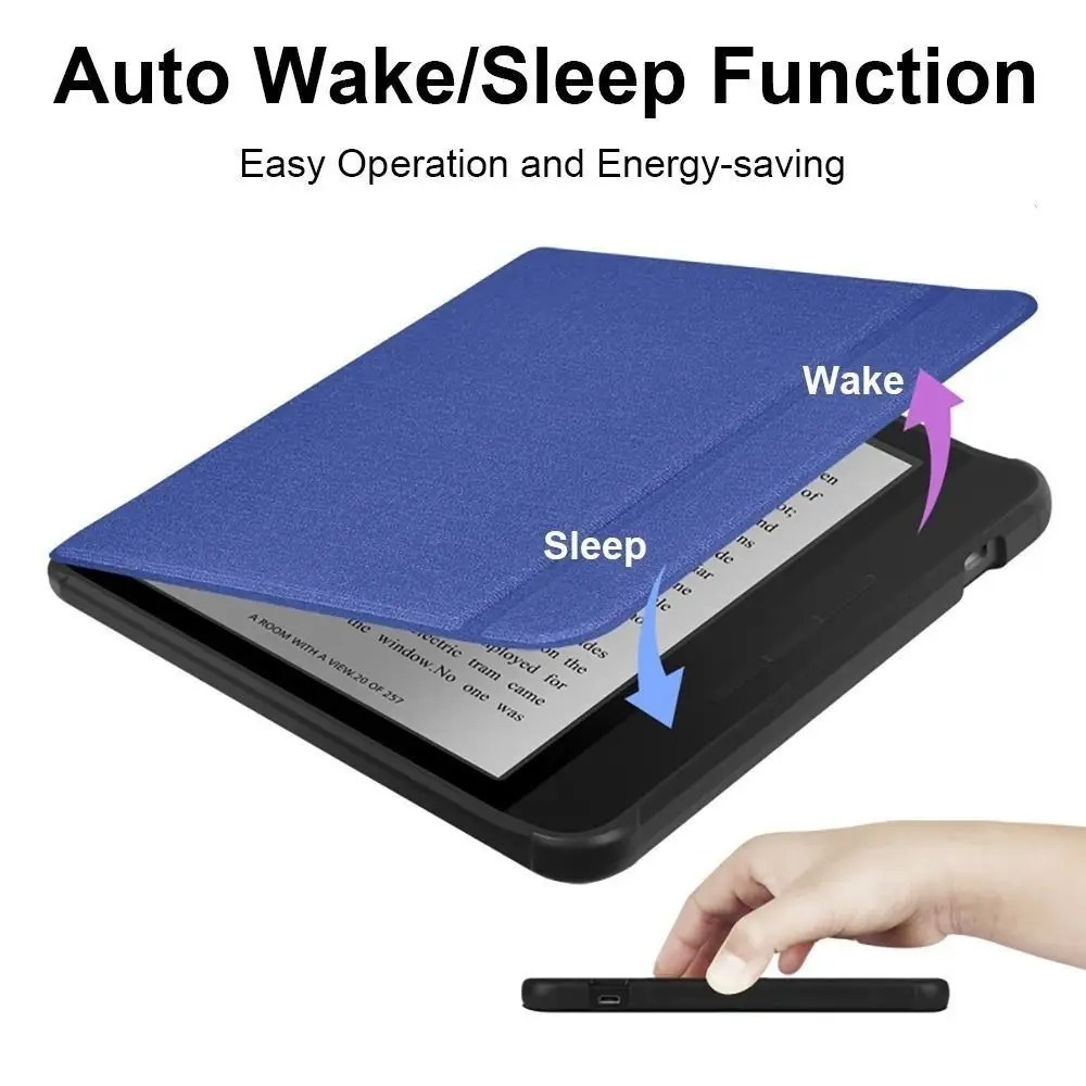 Rakuten KOBO Libra Color 2024 Funda TPU pesca – Resistente y ligera - imagen 3