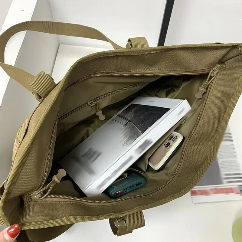 Bolsa de transporte para pesca y senderismo con cierre de gancho y bucle - imagen 5