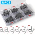 No.8 18 Silve 30PCS